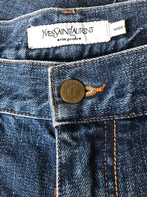 vintage ysl jeans|ysl jeans farfetch.